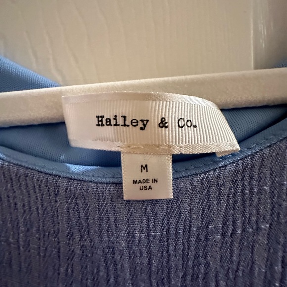 BLUE LONG DRESS MODEST - Picture 2 of 3